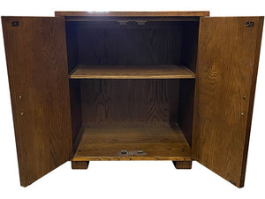 26" Unfinished 2 Door Vintage Buffet #08724