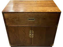 Load image into Gallery viewer, 30&quot; Unfinished 1 Drawer 2 Door Bernhardt Vintage Dresser #08727
