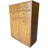 42.25" Unfinished 2 Drawer 2 Door Drexel Vintage Tallboy #08736