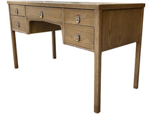 Load image into Gallery viewer, 42.25&quot; Unfinished 5 Drawer Kent Coffey Vintage Desk #08734
