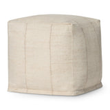 Ivory Pouf