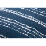 Indigo / Ivory Pouf