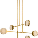 Melange 54" Multi-Positional Chandelier