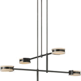 Melange 54" Multi-Positional Chandelier