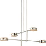 Melange 54" Multi-Positional Chandelier