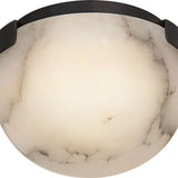 Melange 5" Solitaire Flush Mount