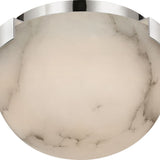 Melange 5" Solitaire Flush Mount