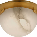 Melange 6" Solitaire Flush Mount