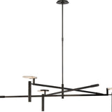 Melange Grande Floating Disc Chandelier