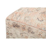 Blush / Multi Pouf