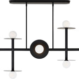 Nodes Large Linear Chandelier