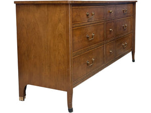 68" Unfinished 9 Drawer Sahon Vintage Dresser #08511