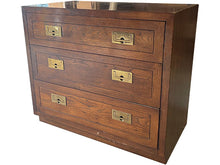 Load image into Gallery viewer, 32&quot; Unfinished 3 Drawer Vintage Dresser #08615
