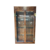 32" Unfinished 2 Door Vintage Hutch #08617