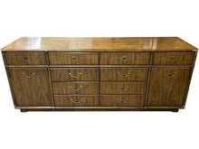 Load image into Gallery viewer, 77&quot; Unfinished 2 Door 10 Drawer Vintage Buffet #08689
