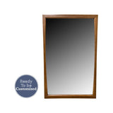 49.75"W x 32"H Vintage Mirror