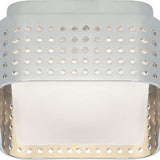 Precision 4.5" Solitaire Flush Mount