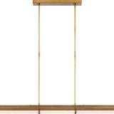 Precision Large Linear Chandelier