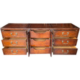 75" Unfinished 2 Door 6 Drawer White Fine Furniture Vintage Buffet #08865