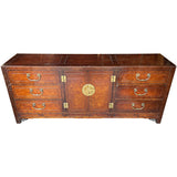 75" Unfinished 2 Door 6 Drawer White Fine Furniture Vintage Buffet #08865