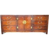 75" Unfinished 2 Door 6 Drawer White Fine Furniture Vintage Buffet #08865