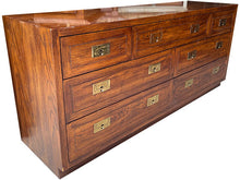 Load image into Gallery viewer, 64&quot; Unfinished 7 Drawer Henredon Vintage Dresser #08501
