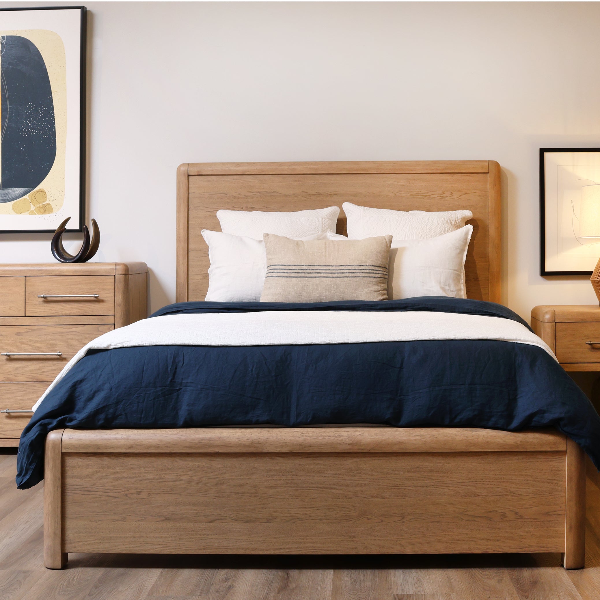 Shop credenzas and discover interior design services in the Evanston area. MegMade designs has been featured in HGTV television for their coastal mid-century modern home design style. Visit the MegMade store in the St. John - Chicago area.