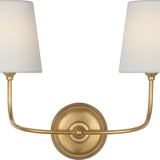 Vendome 16" Cordless Double Sconce