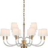 Vivian Large Two-Tier Chandelier