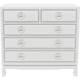 36" Unfinished 5 Drawer Vintage Dresser #08770
