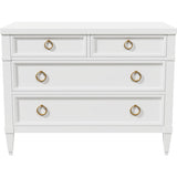 38" Unfinished 3 Drawer Baker Furniture Vintage Dresser #08785