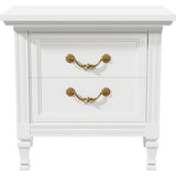 26" Unfinished 2 Drawer Dixie Vintage Single Nightstand #08804