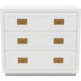 32" Unfinished 3 Drawer Henredon Vintage Dresser #08808