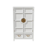 42" Unfinished 2 Door 2 Drawer Century Vintage Cabinet #08320