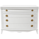 47" Unfinished 4 Drawer Vintage Dresser #08653