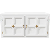 32" Unfinished 2 Door Vintage Single Nightstand #08765