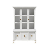 44" Unfinished 5 Door Century Vintage Hutch #08373