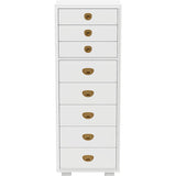 20.75" Unfinished 7 Drawer Drexel Vintage Tallboy #08572