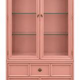 35" Unfinished 2 Door 2 Drawer Drexel Vintage Hutch #09011