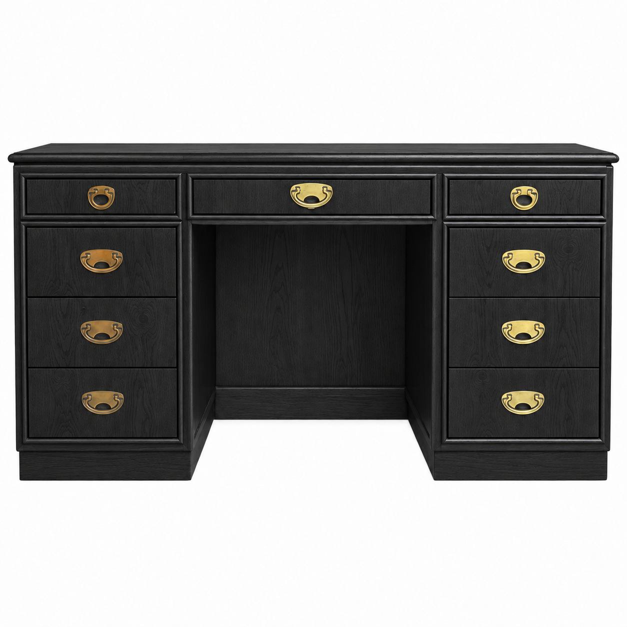 Vintage desk #09012 — black