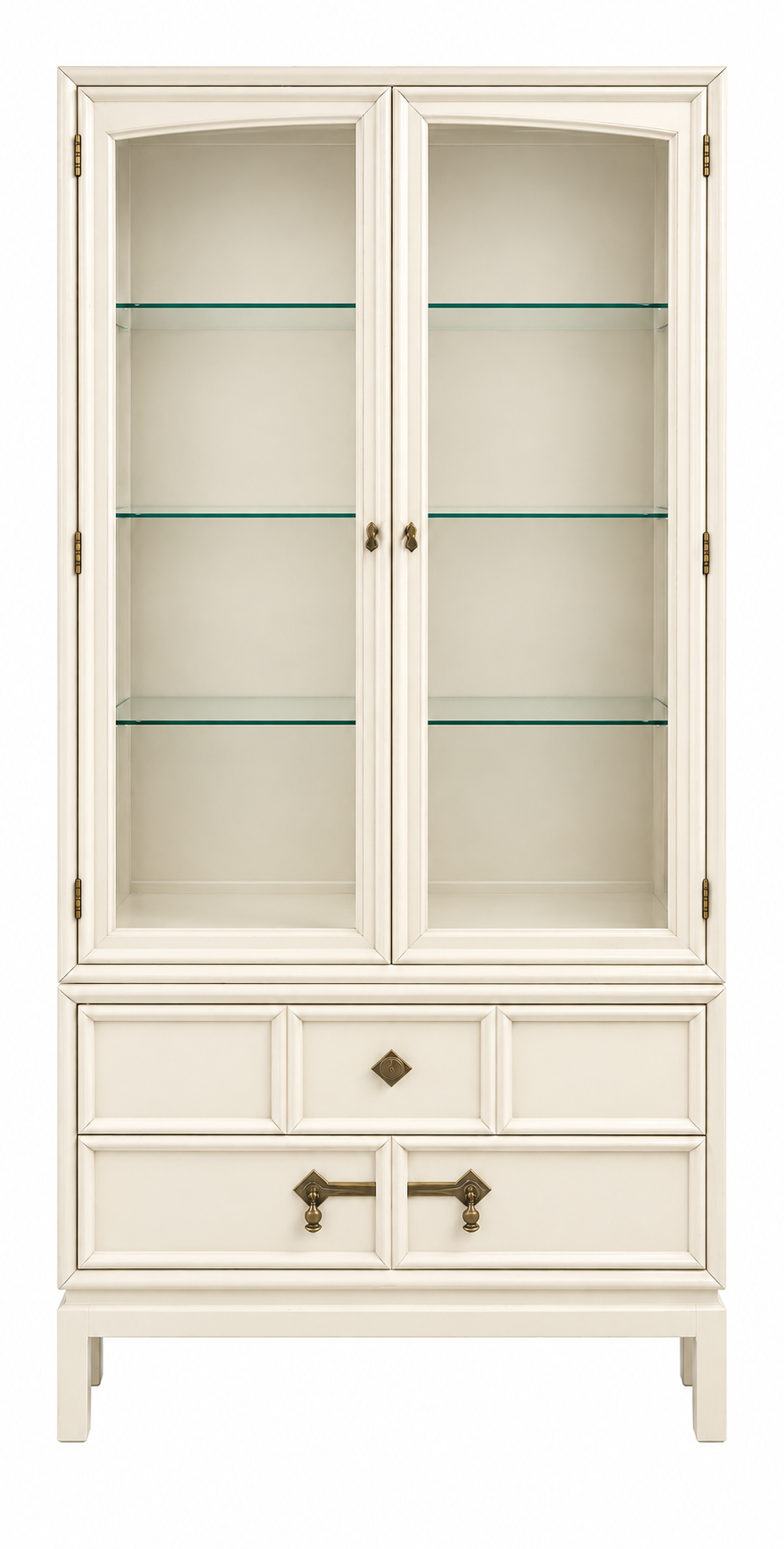 Drexel vintage hutch #09010 — dover finish preview