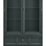 35" Unfinished 2 Door 2 Drawer Drexel Vintage Hutch #09011