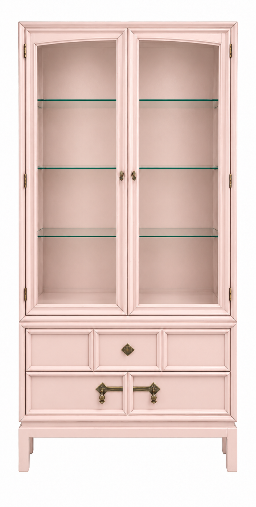 Drexel vintage hutch #09010 — pointe finish preview