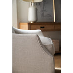33" Kara Swivel Glider Chair — Nomad Snow — Fabric 102CR-19 | Rowe Quick Ship — additional Rowe photo 3