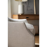 33" Kara Swivel Glider Chair — Nomad Snow — Fabric 102CR-19 | Rowe Quick Ship — additional Rowe photo 3