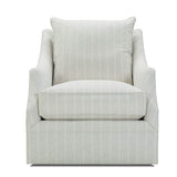 33" Kara Swivel Chair — Fabric RA252-75 | Rowe Quick Ship