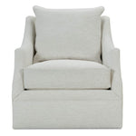 33" Kara Swivel Chair — Nomad Snow — Fabric 102CR-19 | Rowe Quick Ship