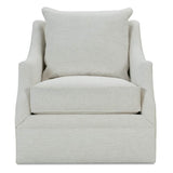33" Kara Swivel Chair — Nomad Snow — Fabric 102CR-19 | Rowe Quick Ship