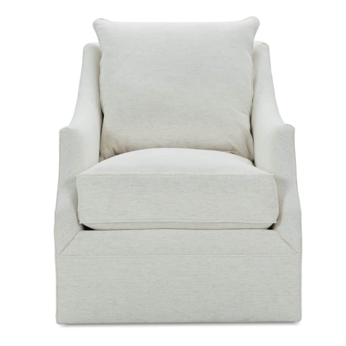 29" Kori Swivel Glider Chair — Fabric 102CR-19 | Rowe Quick Ship