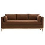 86" Leo Bench Cushion Sofa — Fabric VE102-24 | Rowe Quick Ship
